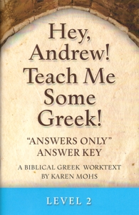 Greek Level 2 Answers Only Answer Key