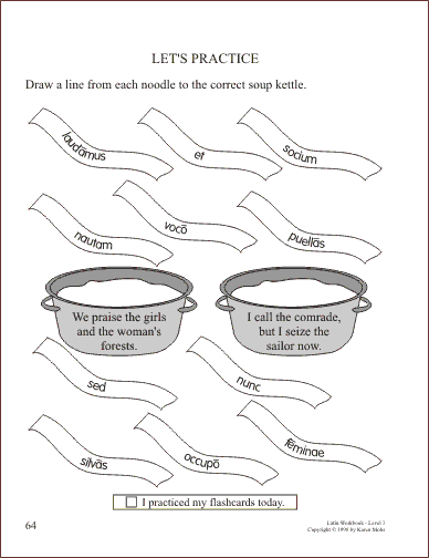 Latin Level 3 page 64
