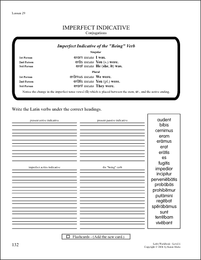 Latin Level 6 page 132